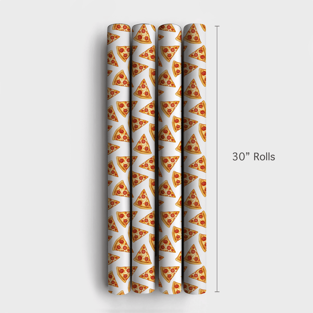 How Many Slices - Wrapping Paper - Aspen & Arlo