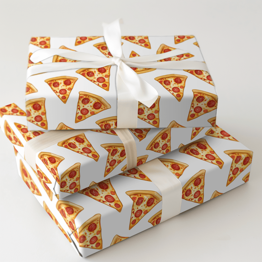 How Many Slices - Wrapping Paper - Aspen & Arlo