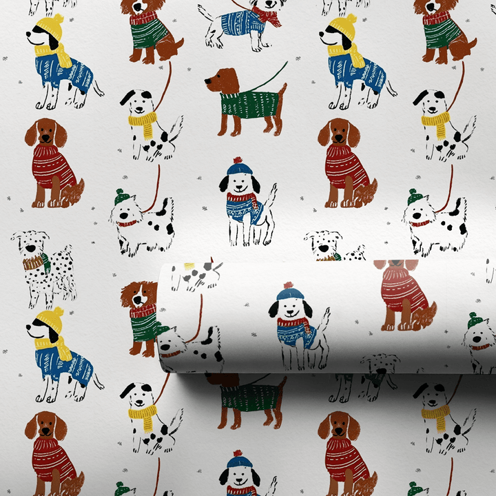 Scarf-Clad Canines