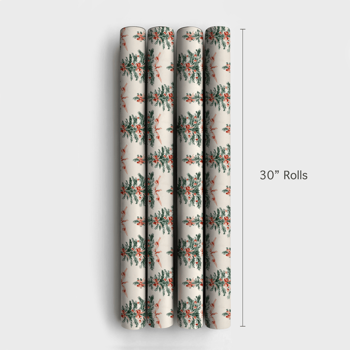 O Bow Holy Night - Wrapping Paper - Aspen & Arlo