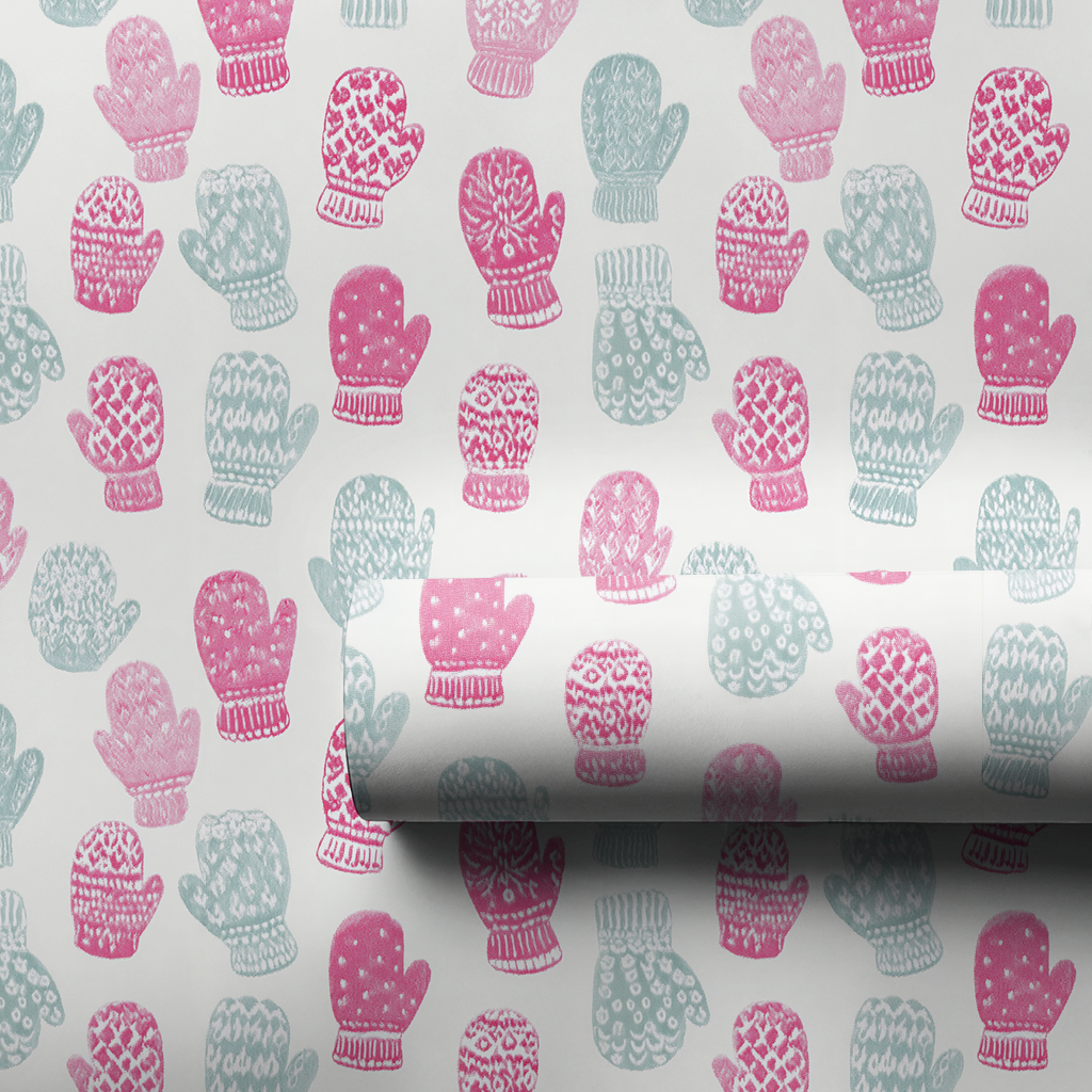 Pastel Mittens