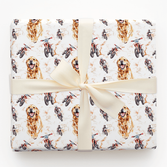 Catch Me in the Dirt - Wrapping Paper - Aspen & Arlo