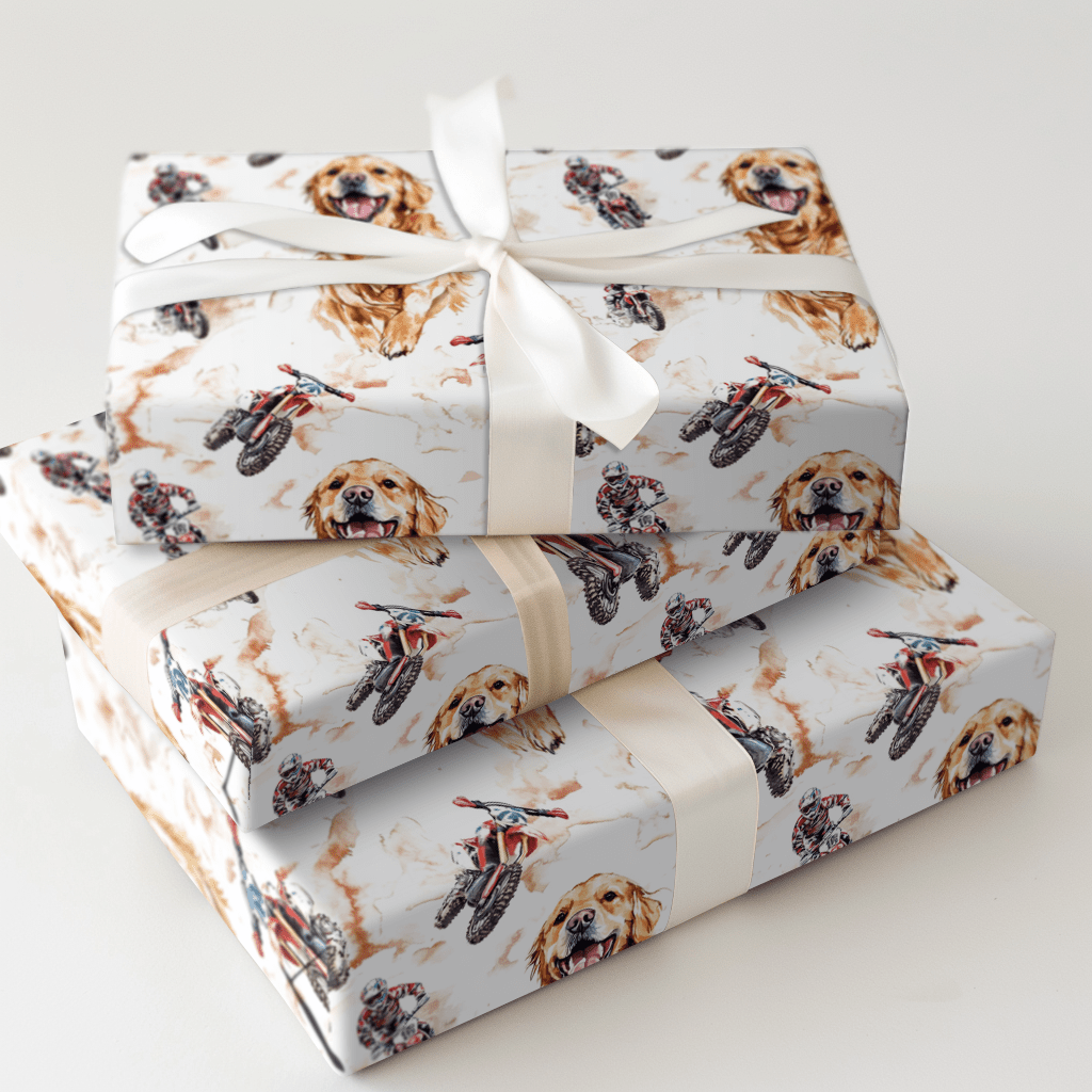 Catch Me in the Dirt - Wrapping Paper - Aspen & Arlo