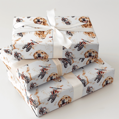 Catch Me in the Dirt - Wrapping Paper - Aspen & Arlo