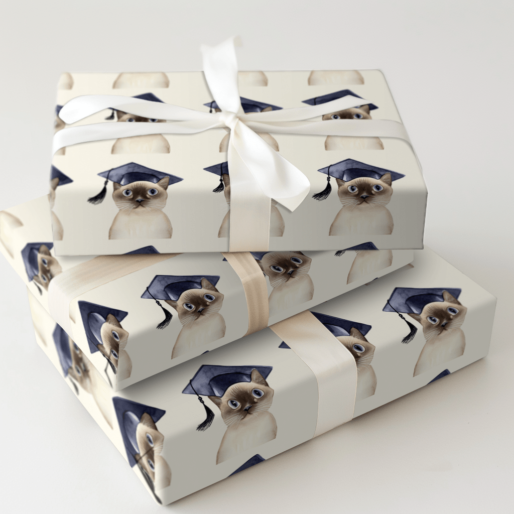 Burmese Graduate - Wrapping Paper - Aspen & Arlo