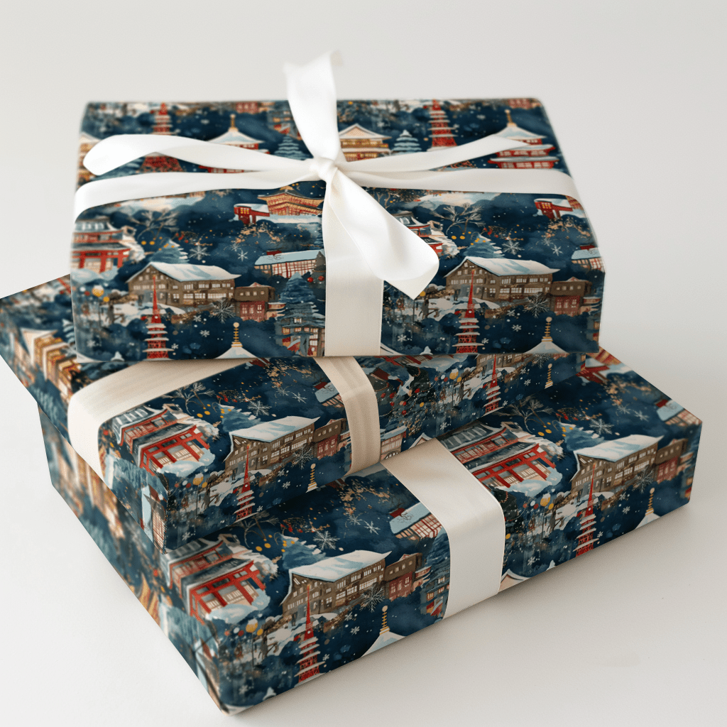 Holiday Hikari - Wrapping Paper - Aspen & Arlo