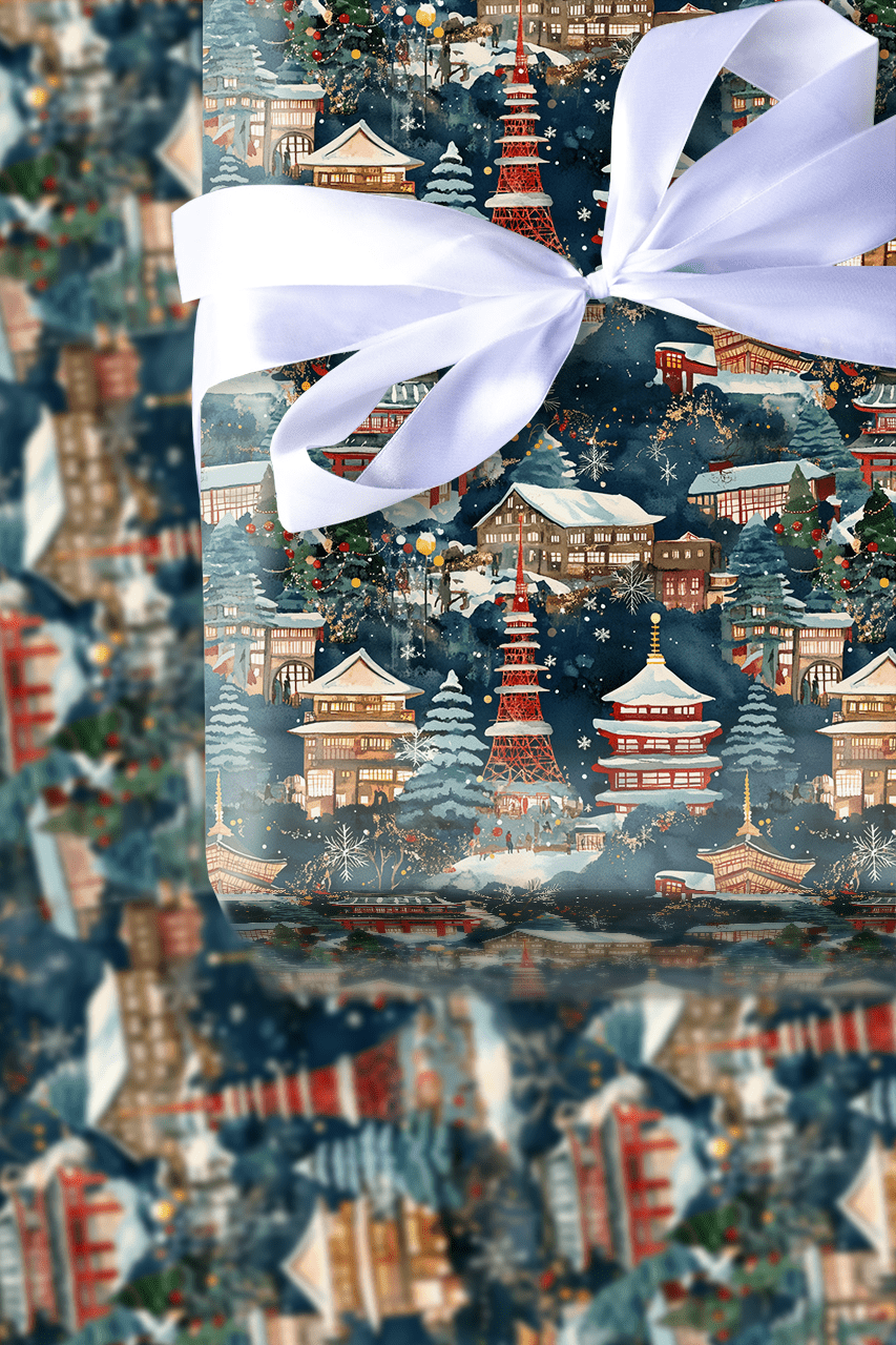 Holiday Hikari - Wrapping Paper - Aspen & Arlo