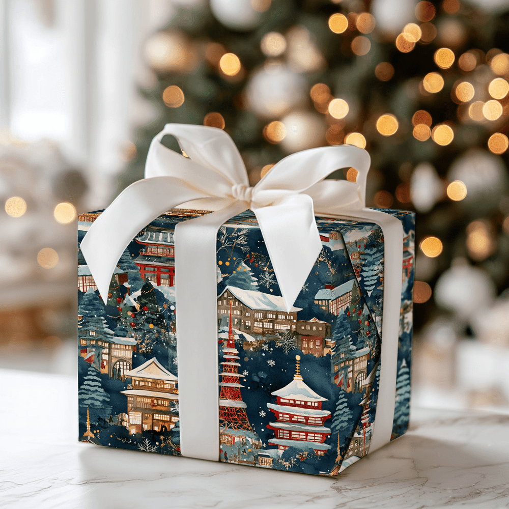 Holiday Hikari - Wrapping Paper - Aspen & Arlo