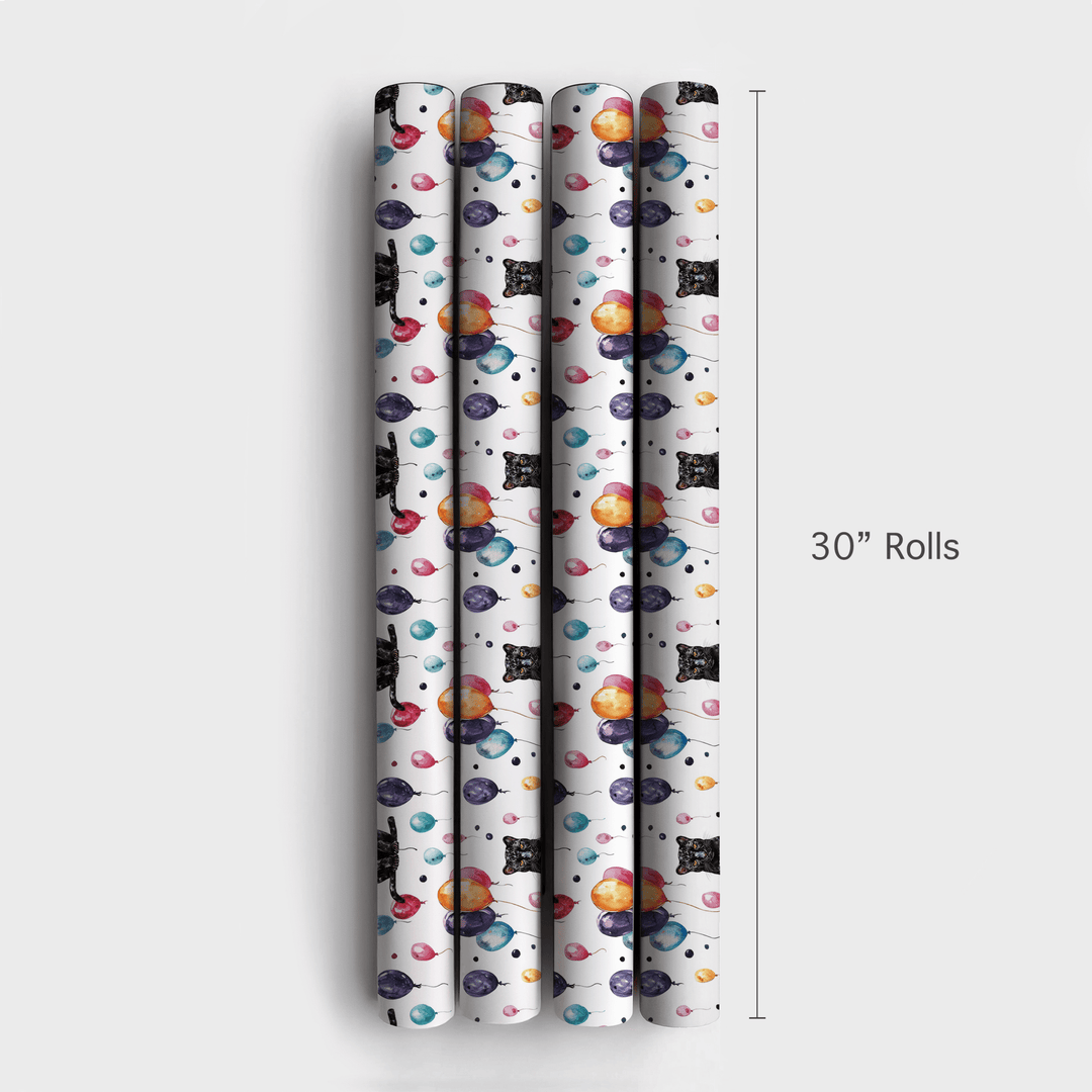 Party Like a Panther - Wrapping Paper - Aspen & Arlo