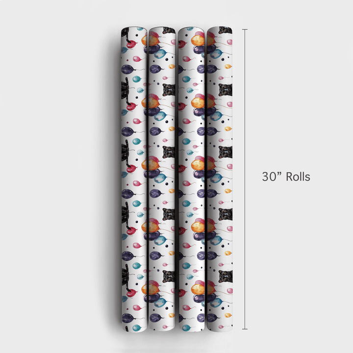 Party Like a Panther - Wrapping Paper - Aspen & Arlo