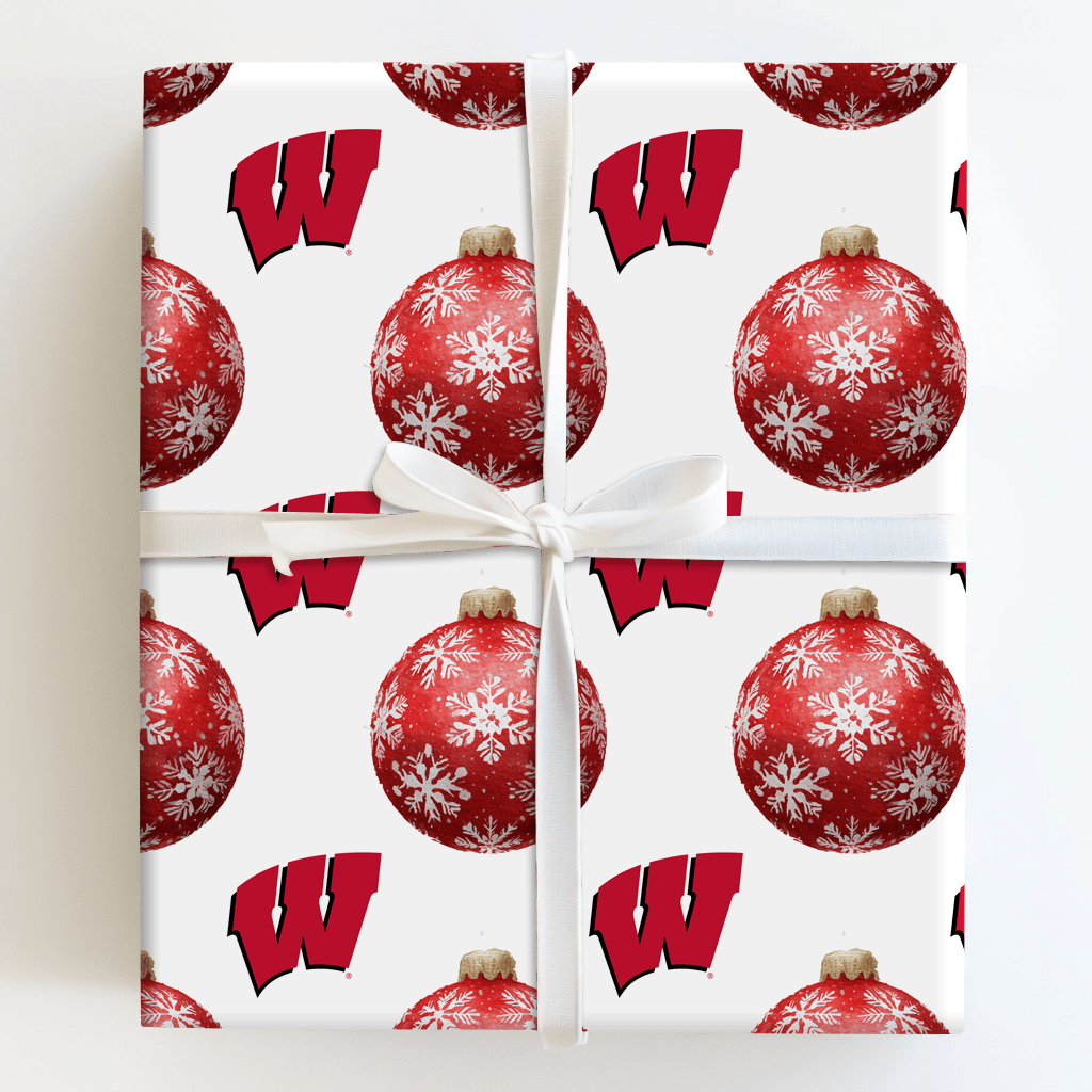 Badger Bauble - Wrapping Paper - Aspen & Arlo