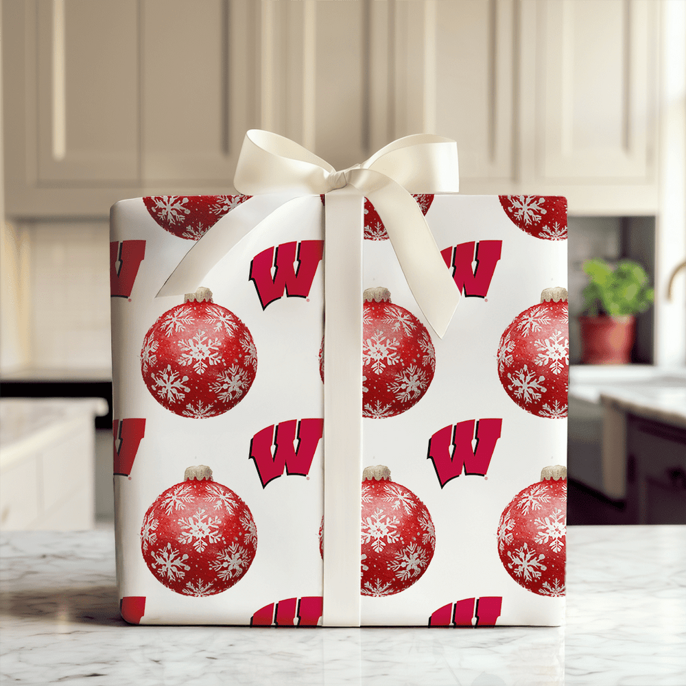 Badger Bauble - Wrapping Paper - Aspen & Arlo