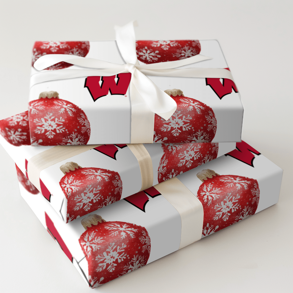 Badger Bauble - Wrapping Paper - Aspen & Arlo