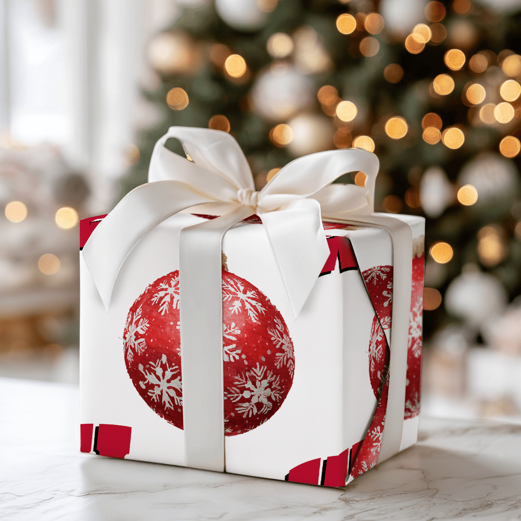 Badger Bauble - Wrapping Paper - Aspen & Arlo