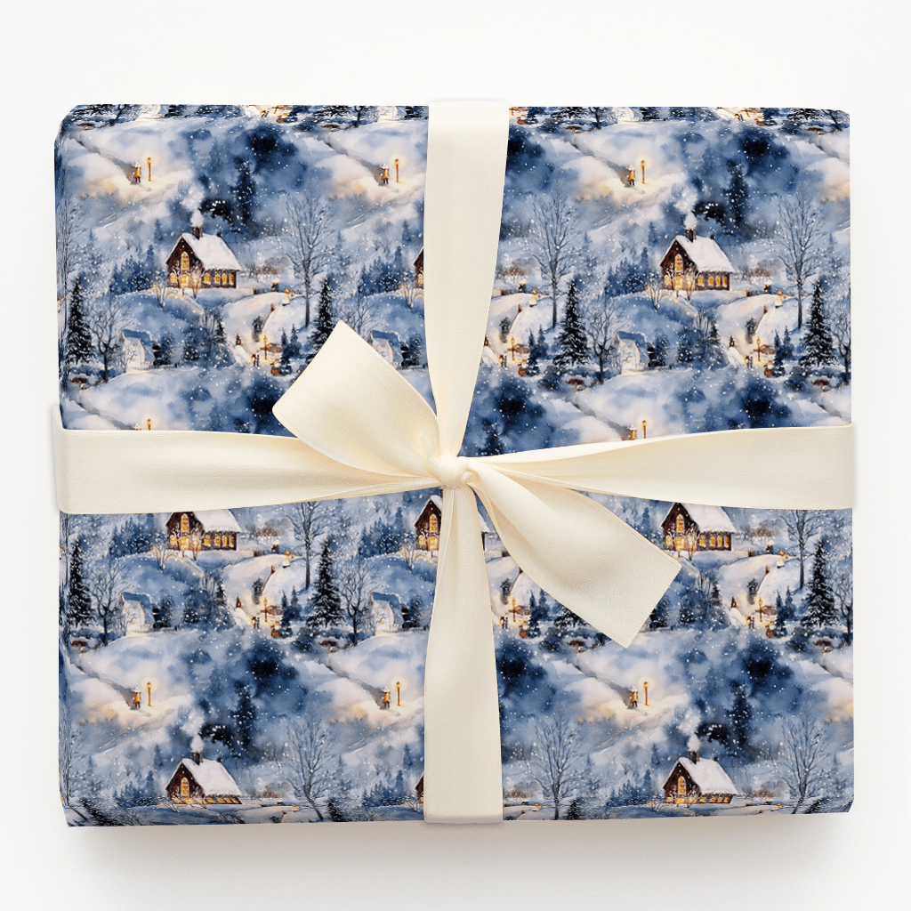 Dasher Dreams Sweetly - Wrapping Paper - Aspen & Arlo