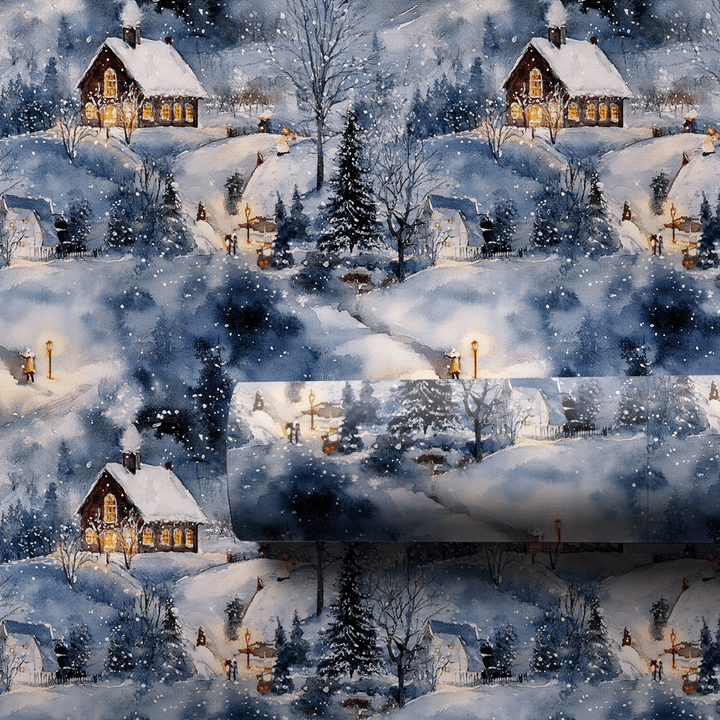 Dasher Dreams Sweetly - Wrapping Paper - Aspen & Arlo