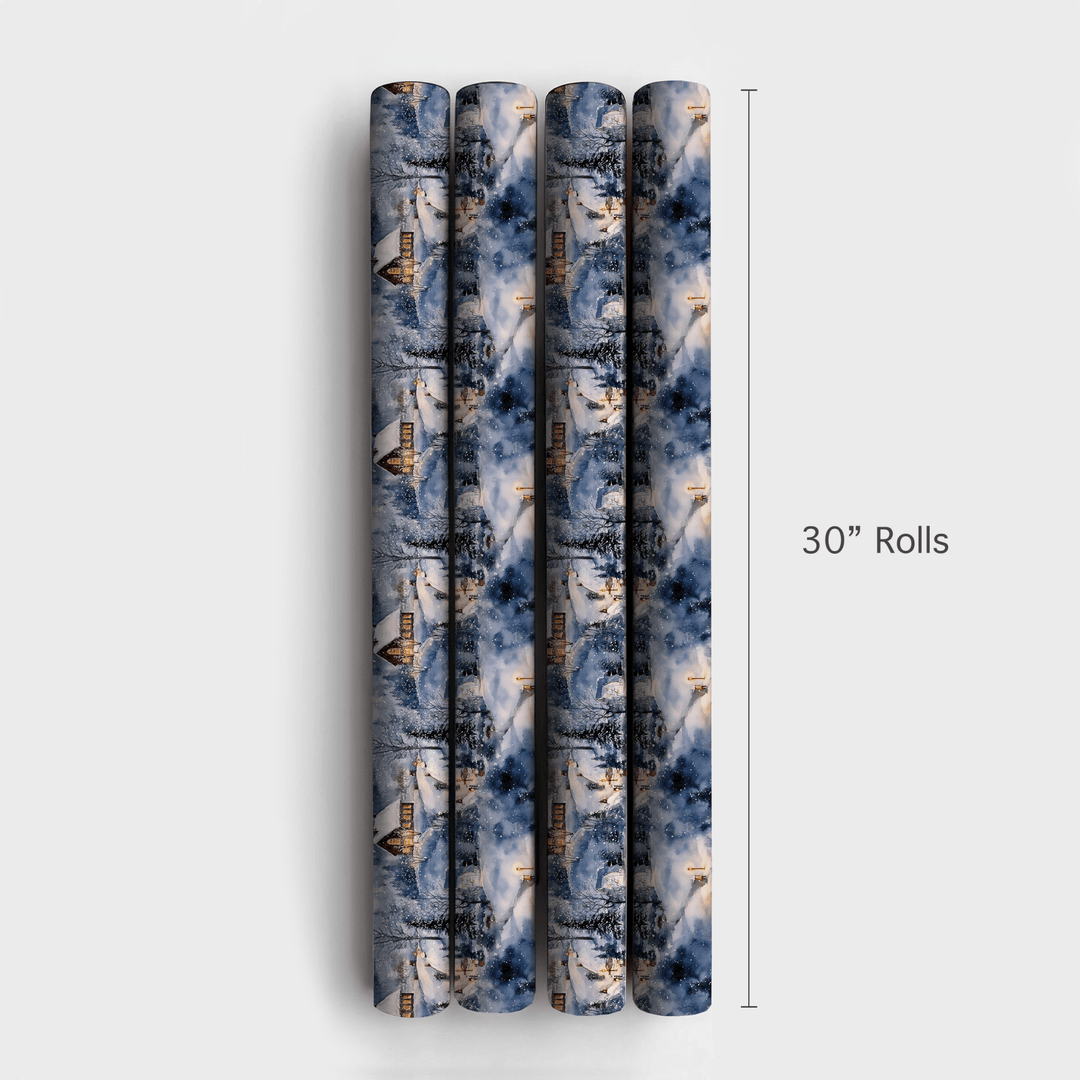 Dasher Dreams Sweetly - Wrapping Paper - Aspen & Arlo