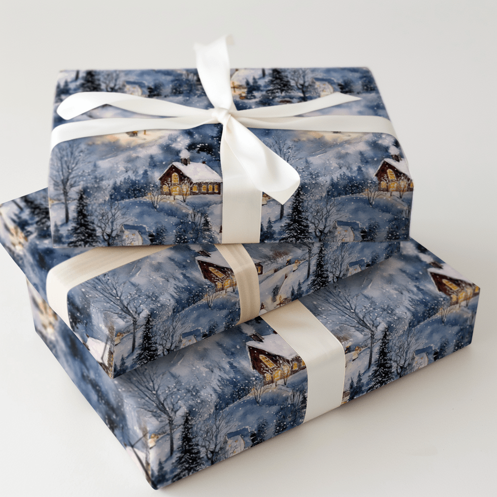 Dasher Dreams Sweetly - Wrapping Paper - Aspen & Arlo
