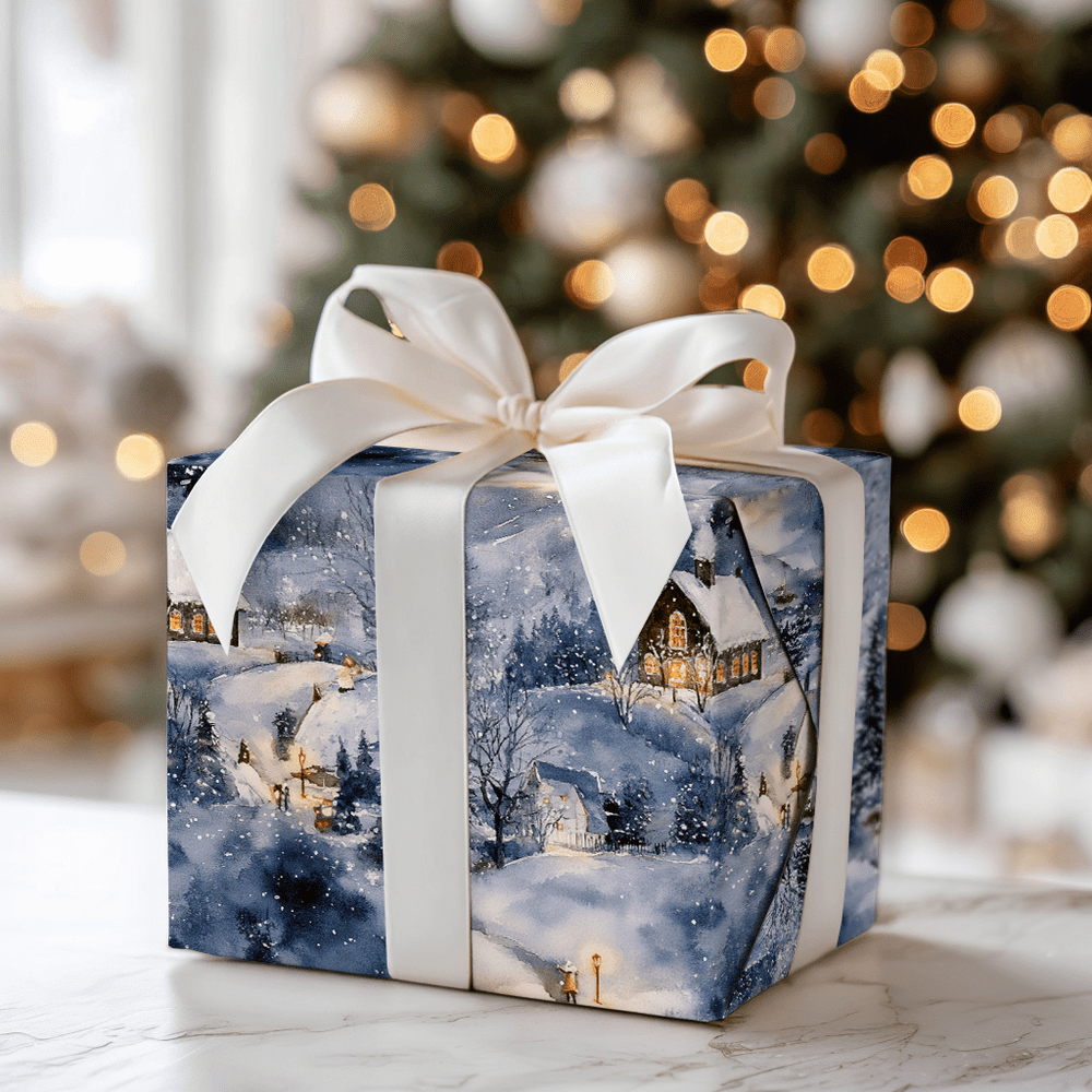 Dasher Dreams Sweetly - Wrapping Paper - Aspen & Arlo