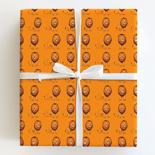 Crowned King - Wrapping Paper - Aspen & Arlo