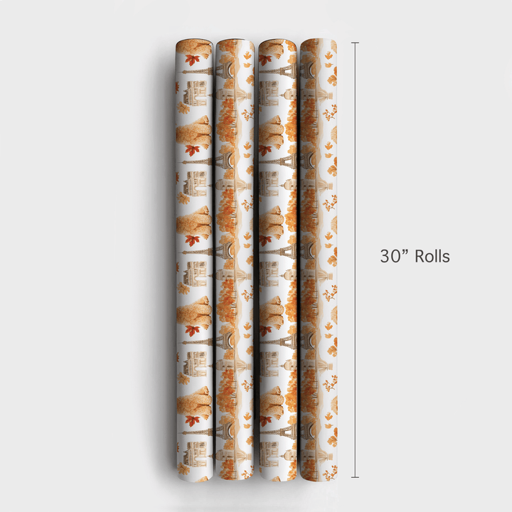 Paris with the Goldendoodles - Wrapping Paper - Aspen & Arlo