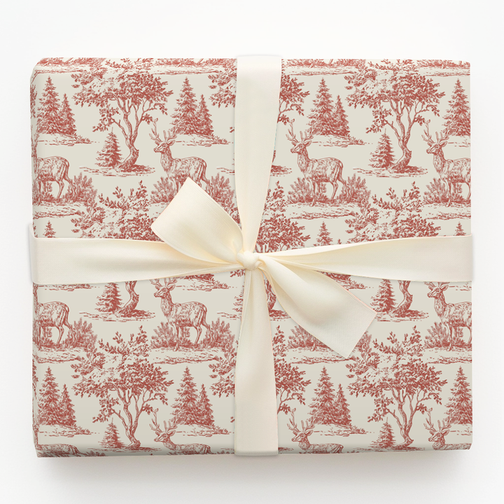 Lone Reindeer Red