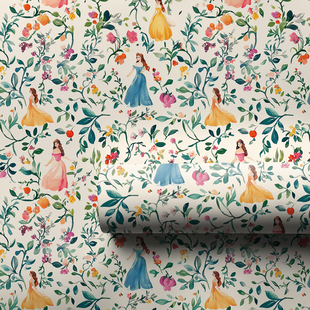 Vintage Princess - Wrapping Paper - Aspen & Arlo