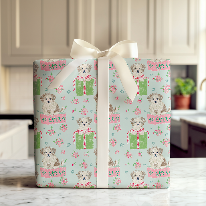 Havanese Holiday Blooms