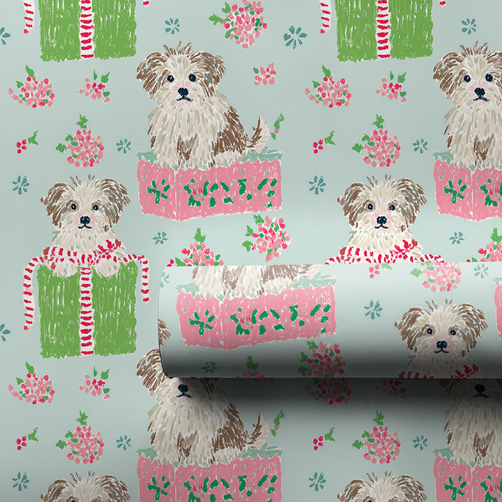 Havanese Holiday Blooms