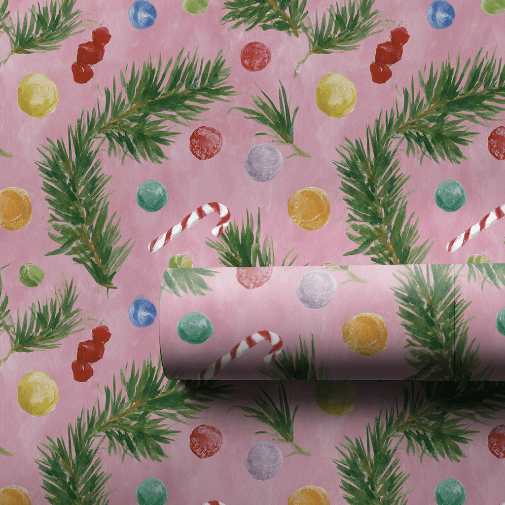 Pine & Gumdrops - Wrapping Paper - Aspen & Arlo