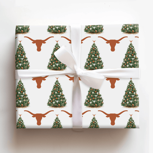 Horned Tree Tradition - Wrapping Paper - Aspen & Arlo