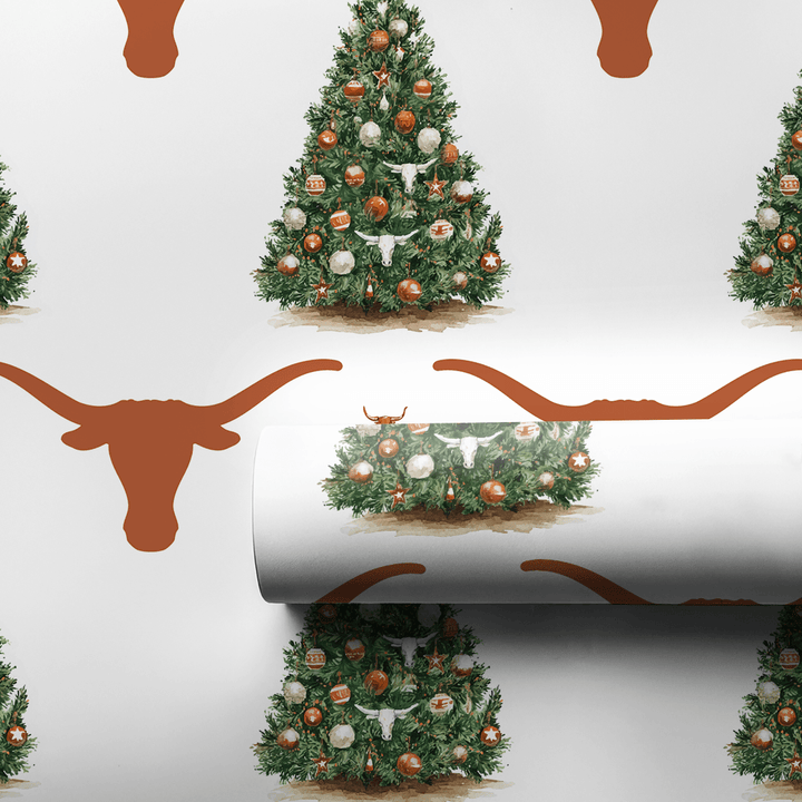 Horned Tree Tradition - Wrapping Paper - Aspen & Arlo