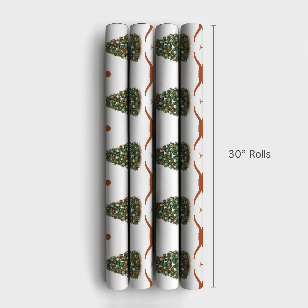 Horned Tree Tradition - Wrapping Paper - Aspen & Arlo