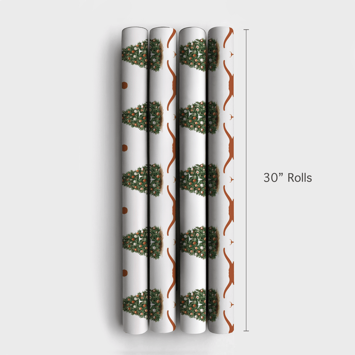 Horned Tree Tradition - Wrapping Paper - Aspen & Arlo