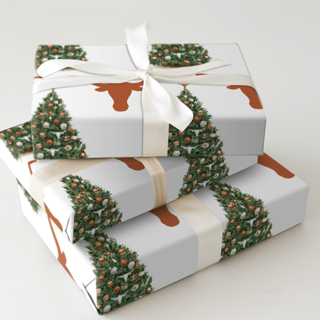 Horned Tree Tradition - Wrapping Paper - Aspen & Arlo