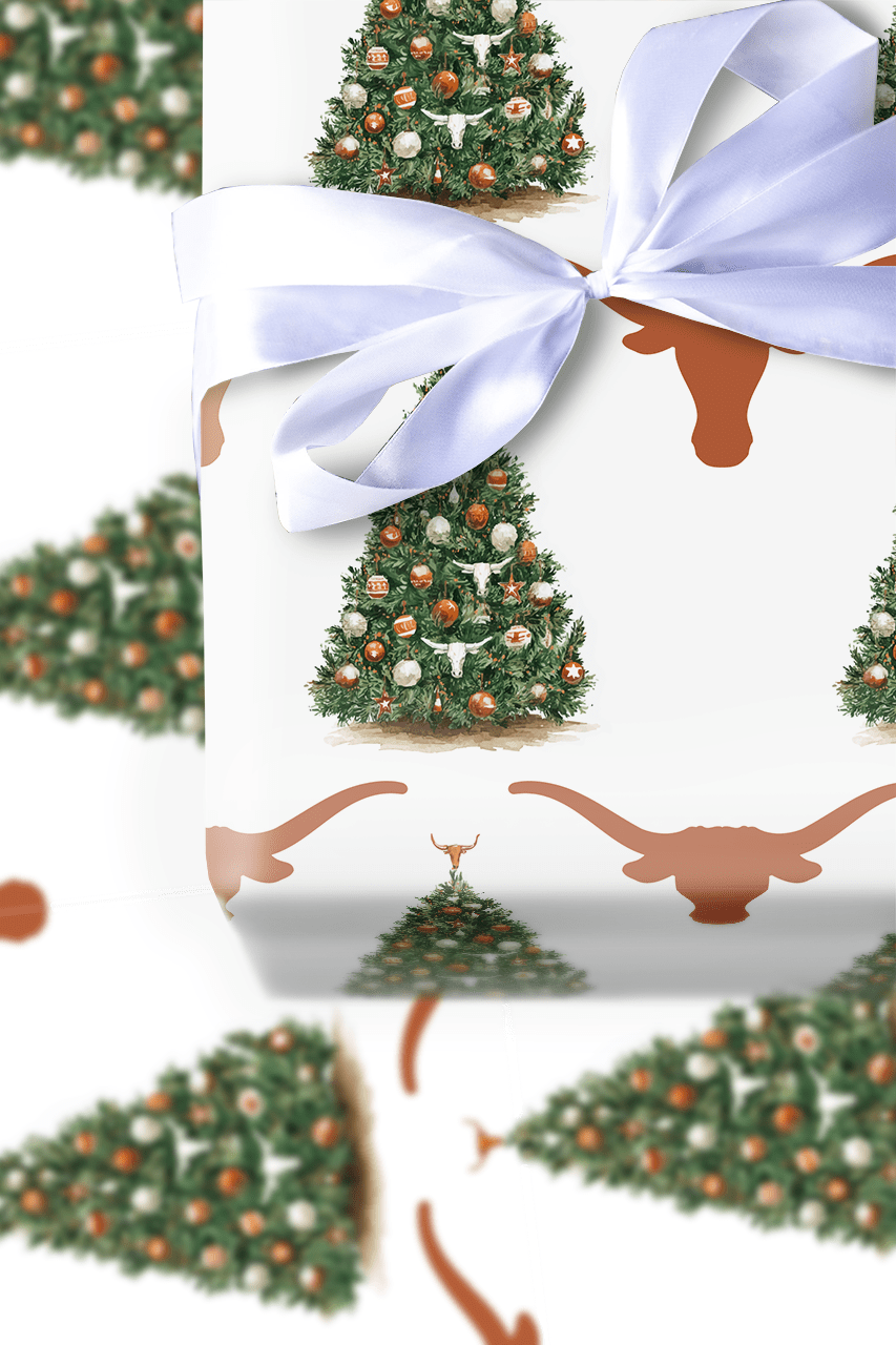 Horned Tree Tradition - Wrapping Paper - Aspen & Arlo