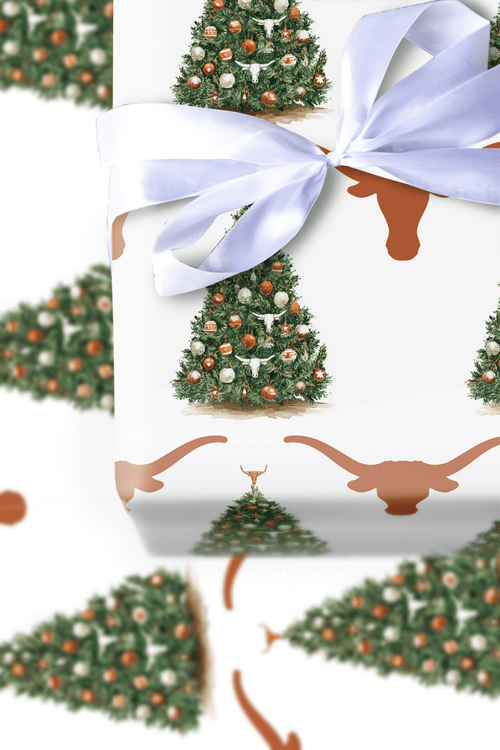 Horned Tree Tradition - Wrapping Paper - Aspen & Arlo