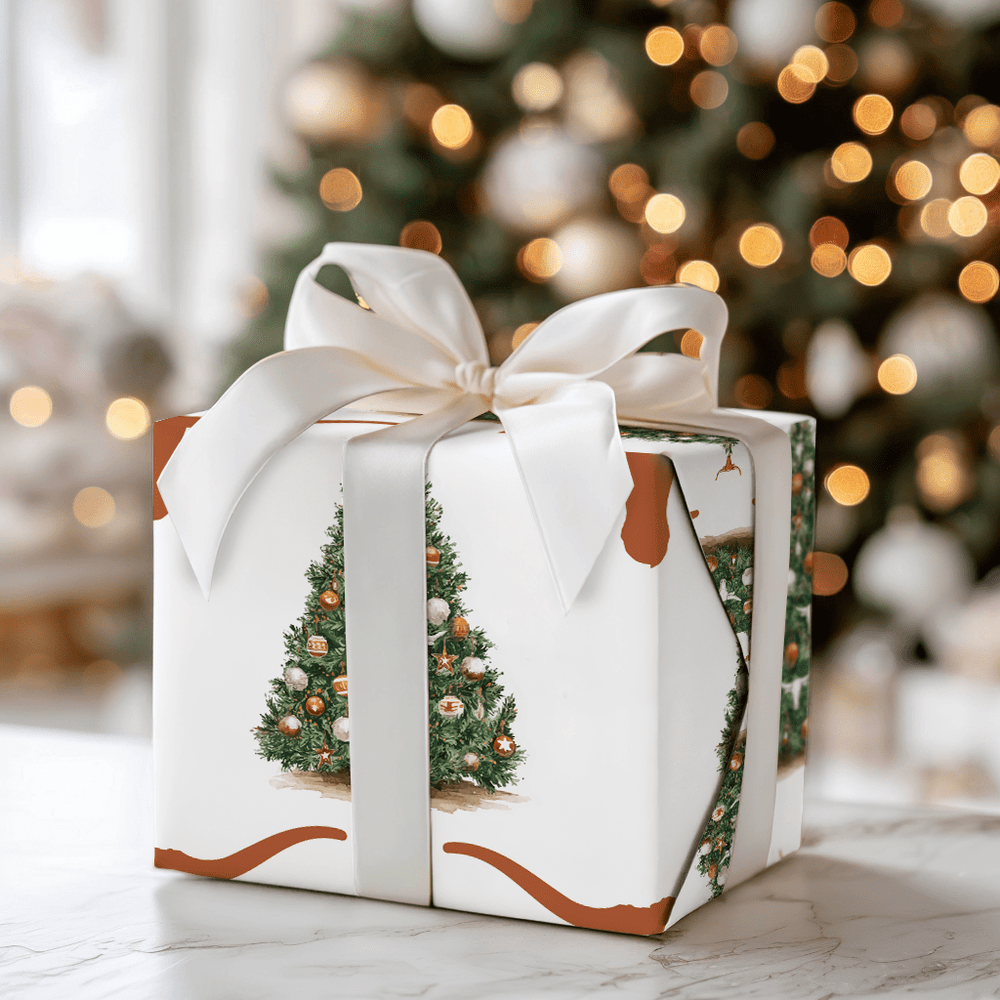 Horned Tree Tradition - Wrapping Paper - Aspen & Arlo