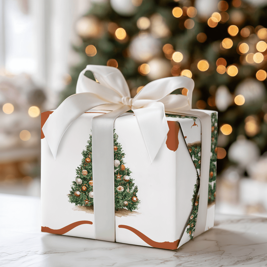 Horned Tree Tradition - Wrapping Paper - Aspen & Arlo