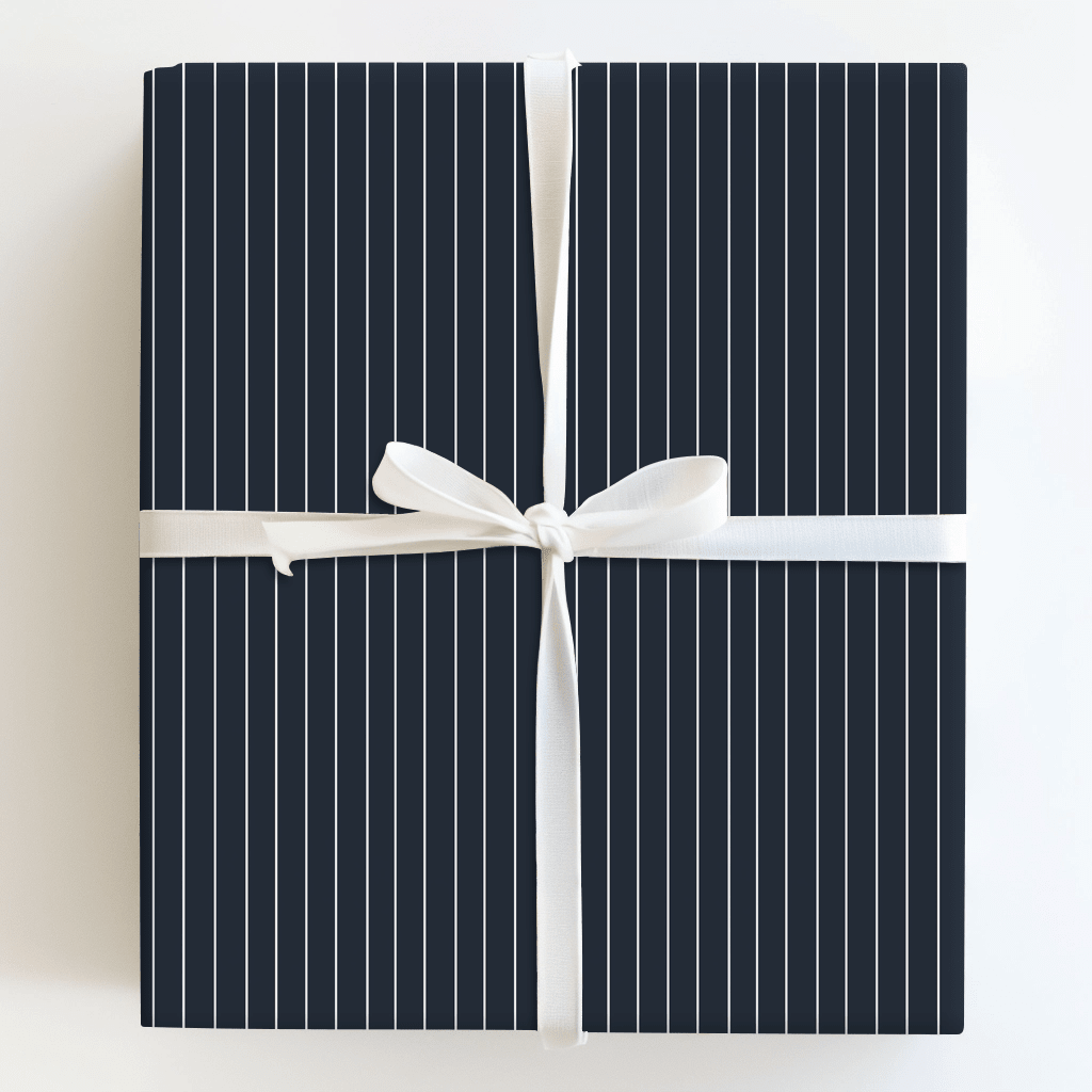 Inkwell Stripe - Wrapping Paper - Aspen & Arlo