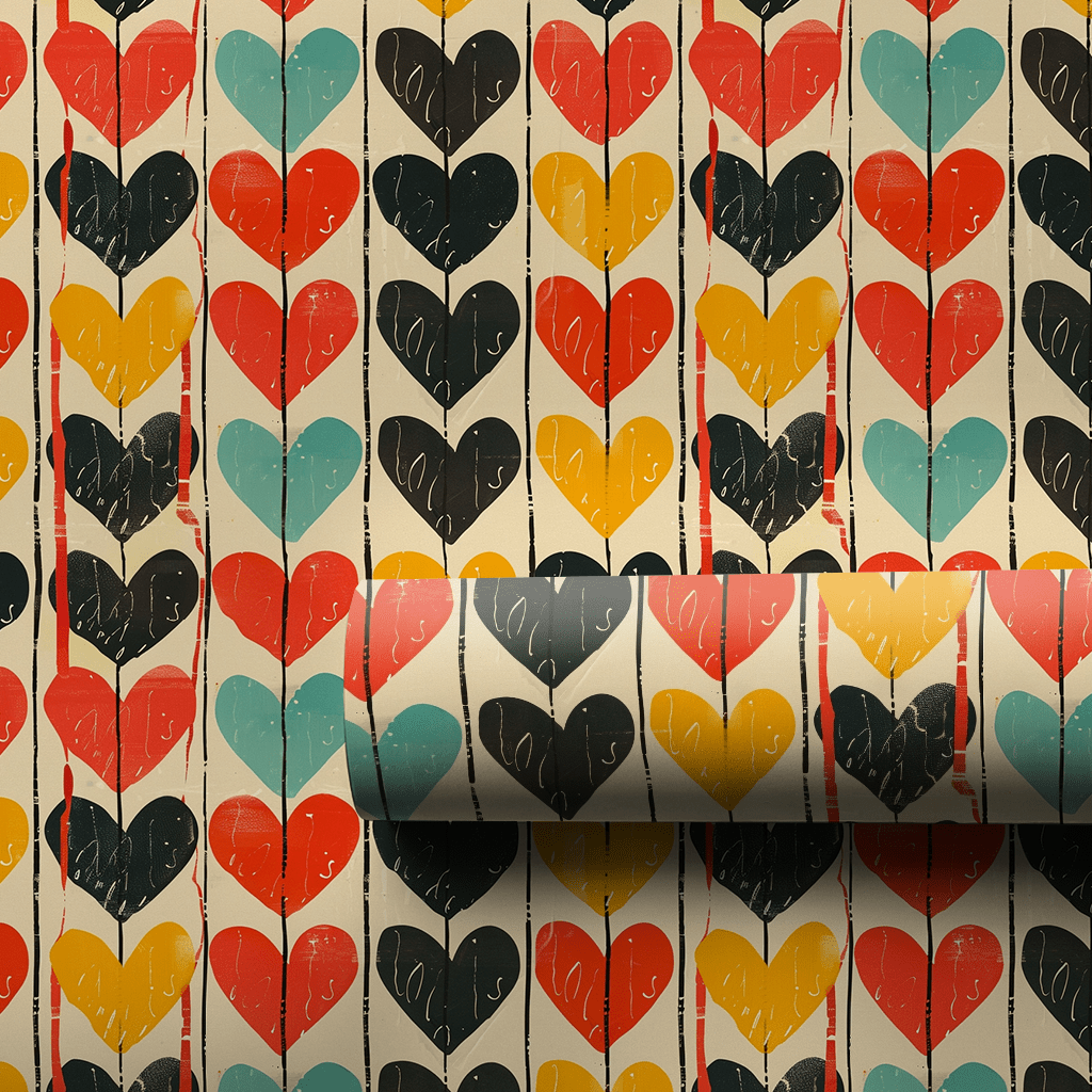 All the Love - Wrapping Paper - Aspen & Arlo