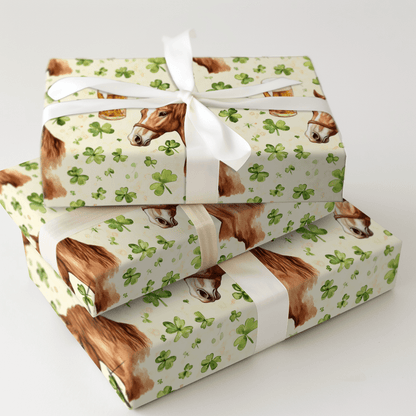 Brews with the American Quarter Horse - Wrapping Paper - Aspen & Arlo