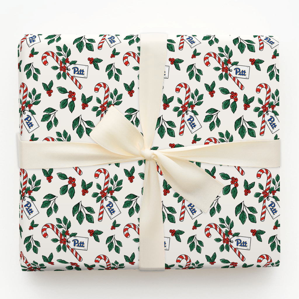Peppermint PITT - Wrapping Paper - Aspen & Arlo