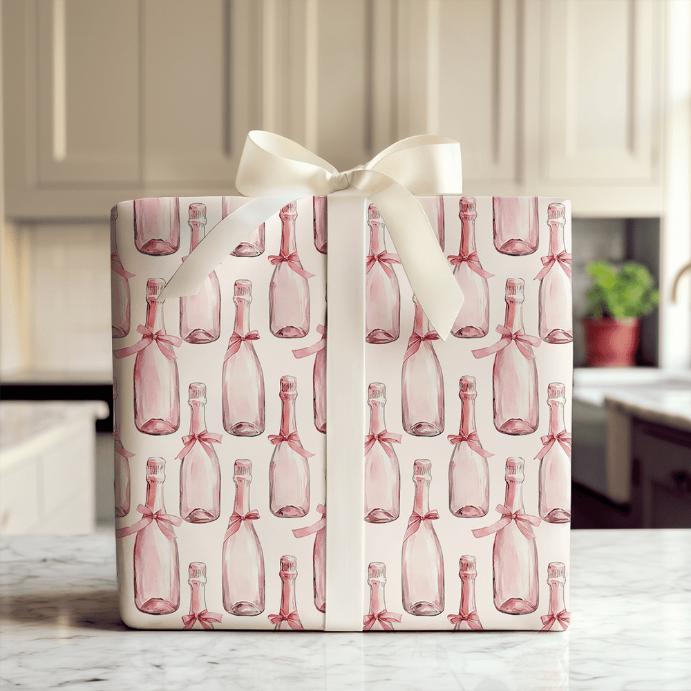 Cranberry Mimosa - Wrapping Paper - Aspen & Arlo