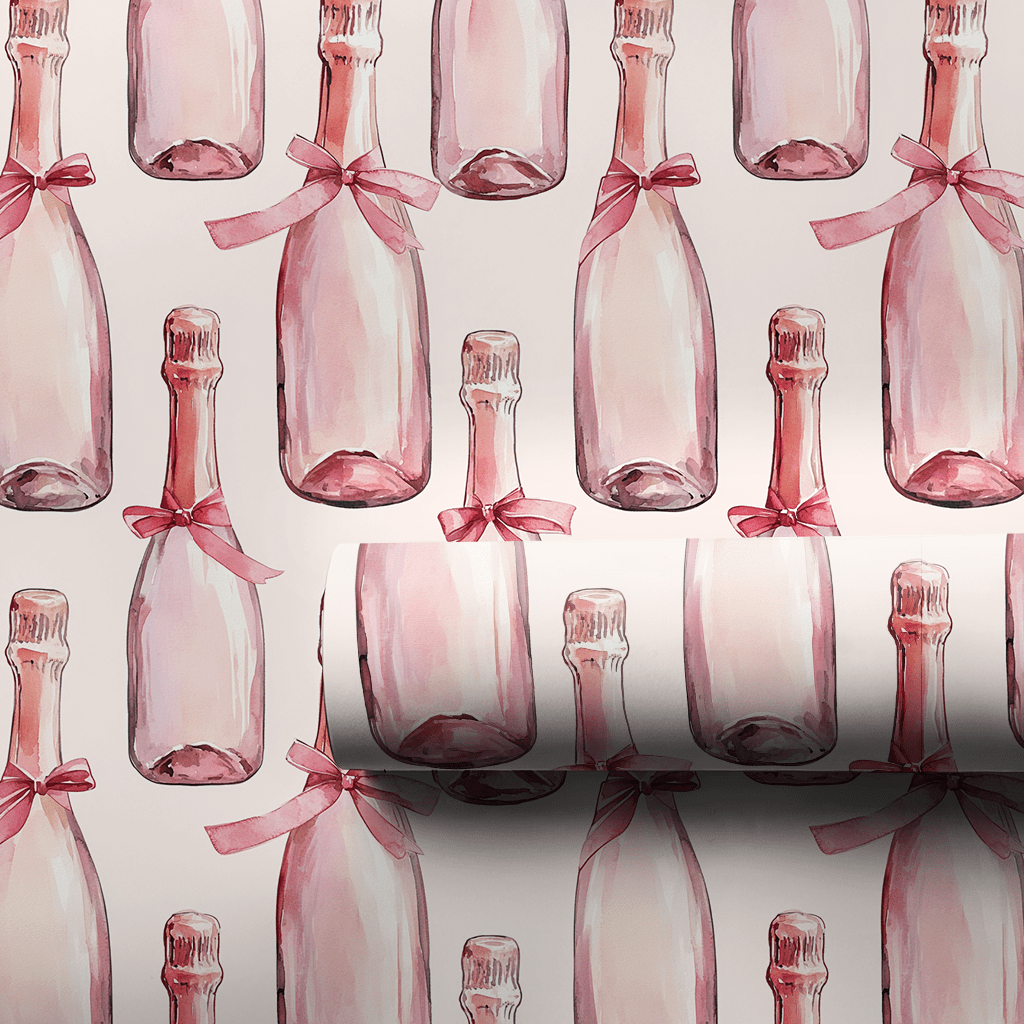 Cranberry Mimosa - Wrapping Paper - Aspen & Arlo