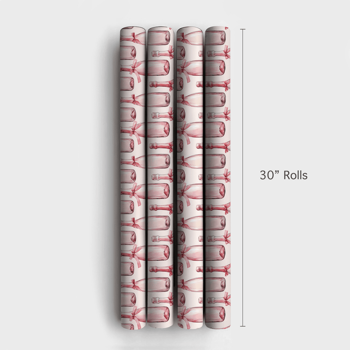 Cranberry Mimosa - Wrapping Paper - Aspen & Arlo