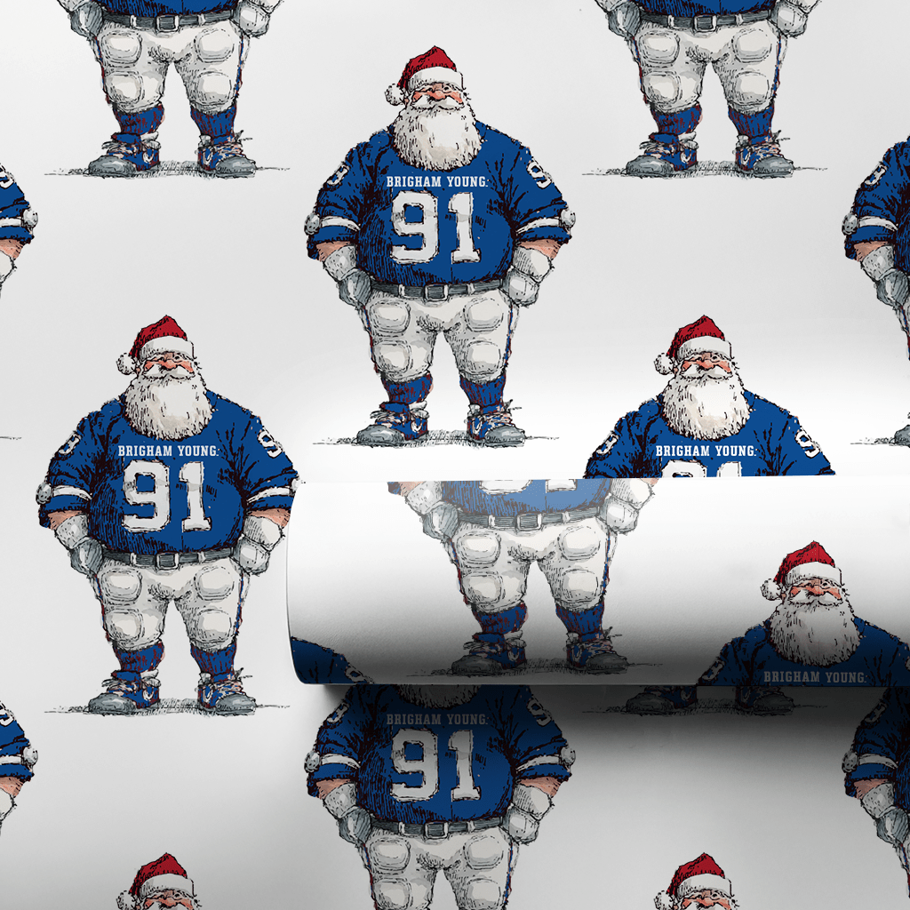 BYU Holiday Huddle - Wrapping Paper - Aspen & Arlo