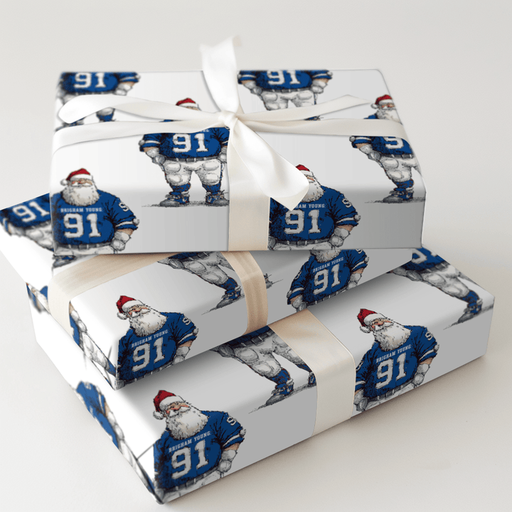 BYU Holiday Huddle - Wrapping Paper - Aspen & Arlo