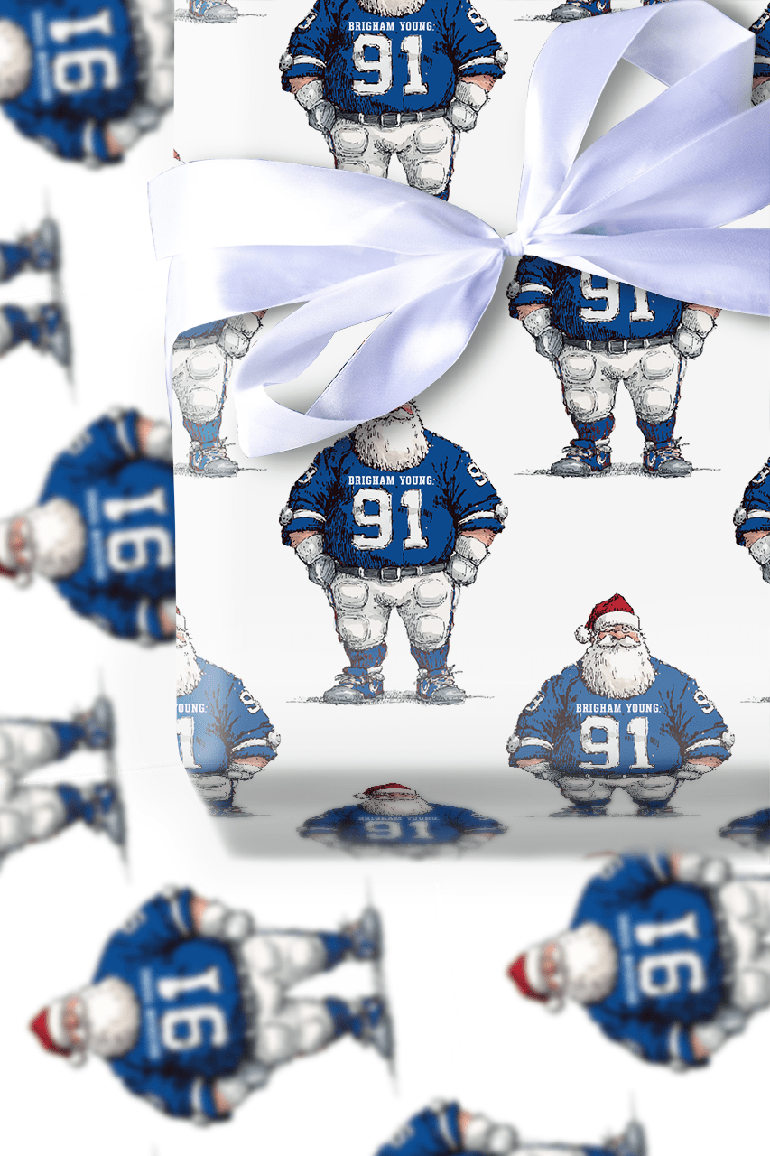 BYU Holiday Huddle - Wrapping Paper - Aspen & Arlo