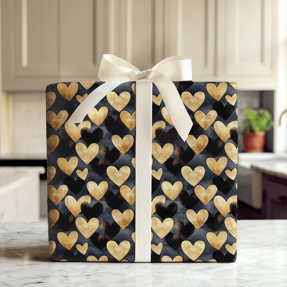 Cupid Gold - Wrapping Paper - Aspen & Arlo